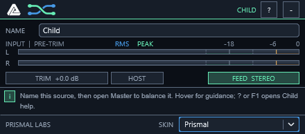 SignalExchange Child native editor