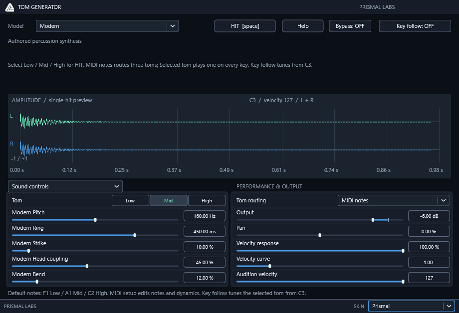 TomGenerator native editor