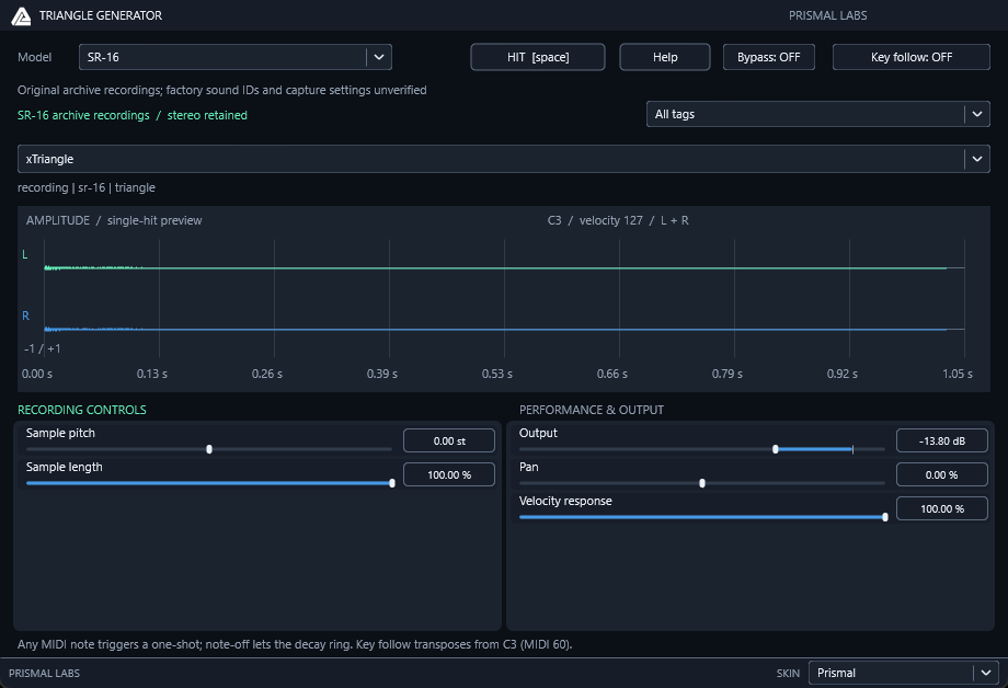TriangleGenerator native editor