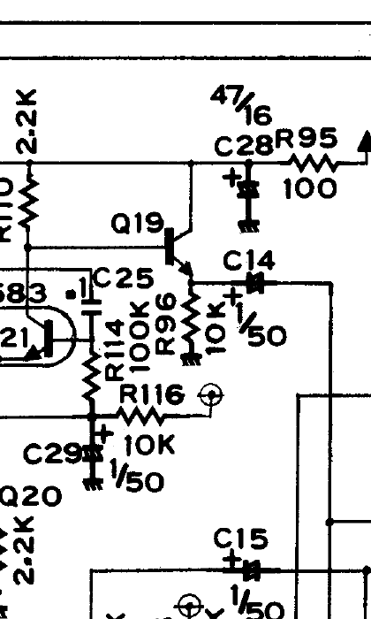 TB-303 preamplifier resistor markings
