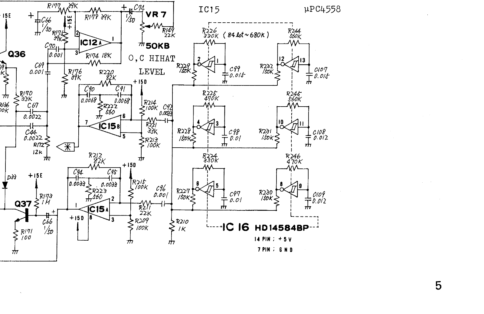 TR-606 metallic oscillator bank excerpt