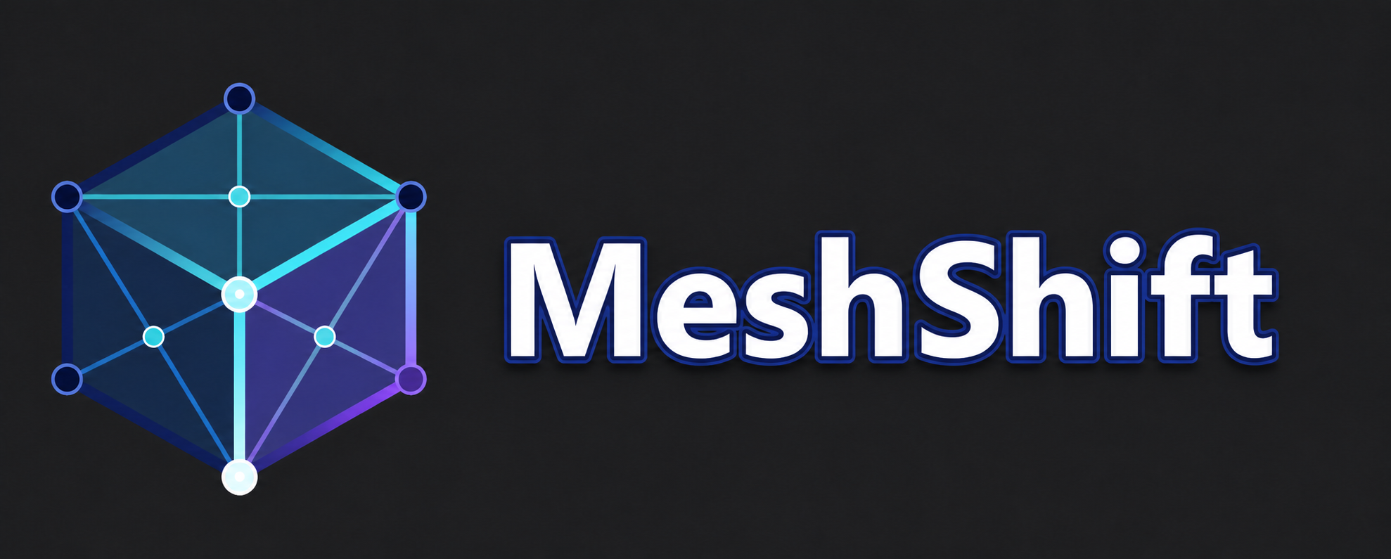 MeshShift logo and wordmark